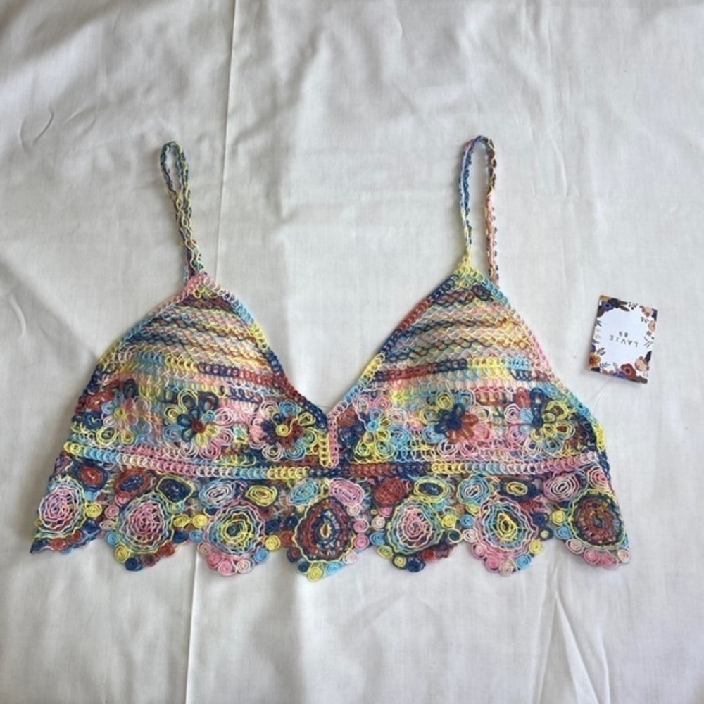 lavie 89 Crochet crop top Bralette size-S/M